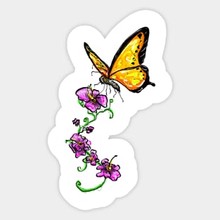 butterfly Sticker